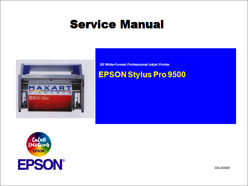 EPSON 9500 Service Manual-1